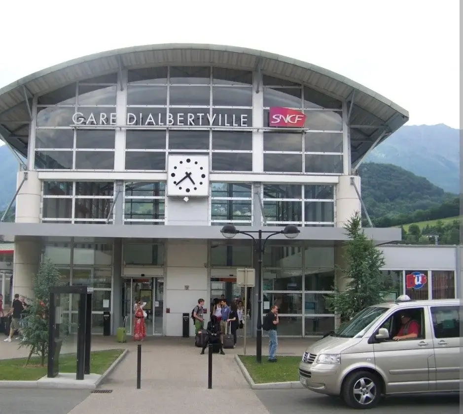 photo gare d'Albertville