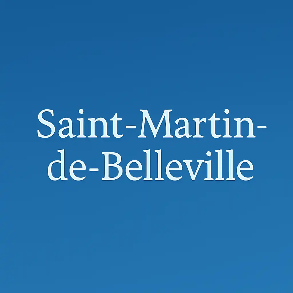Taxi transfer Moûtiers to Saint-Martin-de-Belleville – private shuttle, chauffeured car and ski transfer service