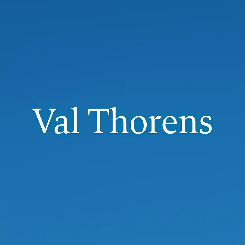 Private taxi transfer from Moûtiers to Val Thorens – premium ride to the highest ski resort in Europe